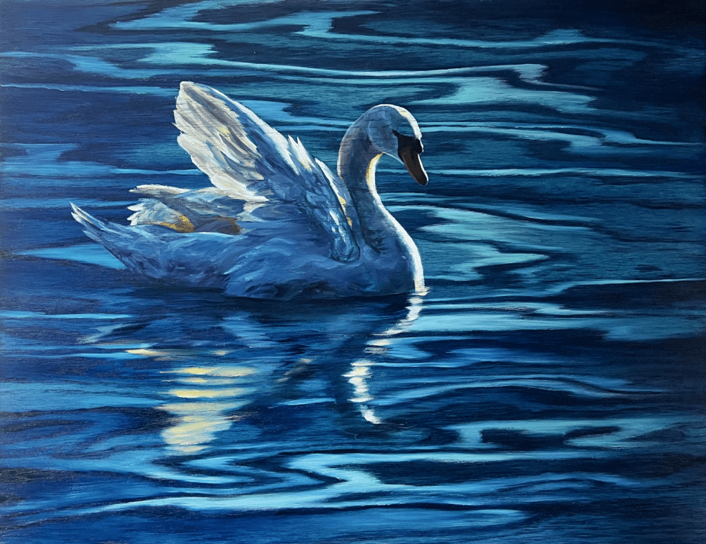 Matt Beyrer Artist Park West | Graceful Waters 18x24