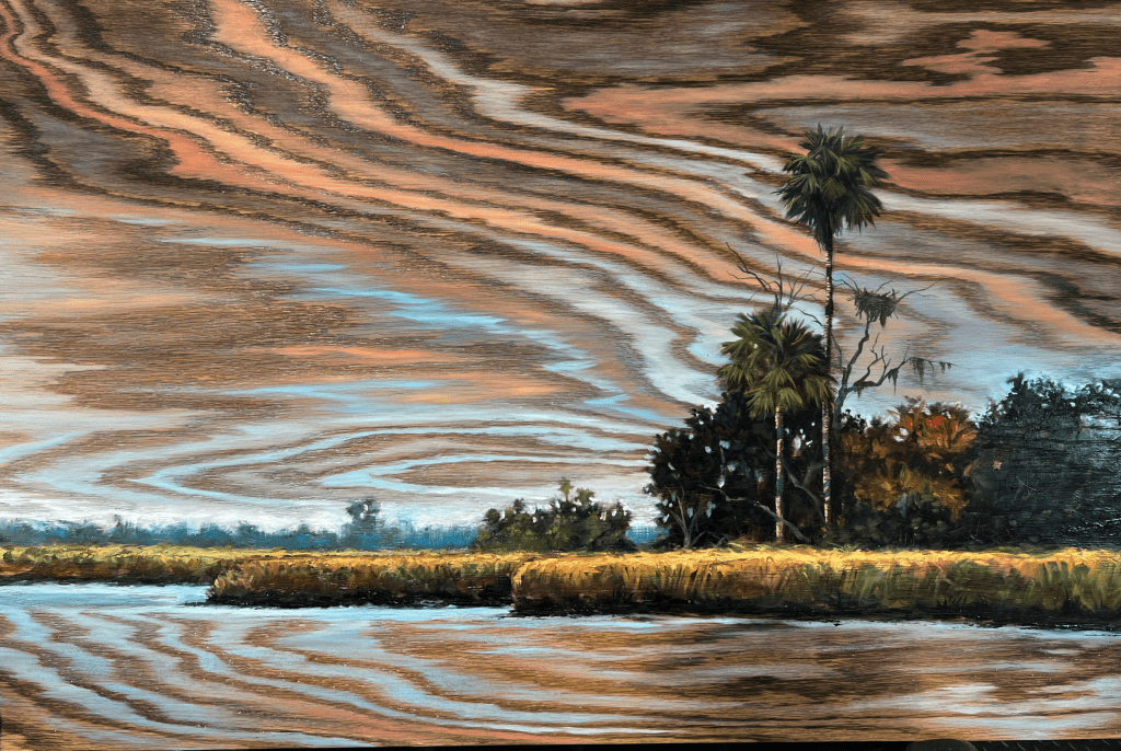Matt Beyrer Artist Park West | In my Tree 24x36
