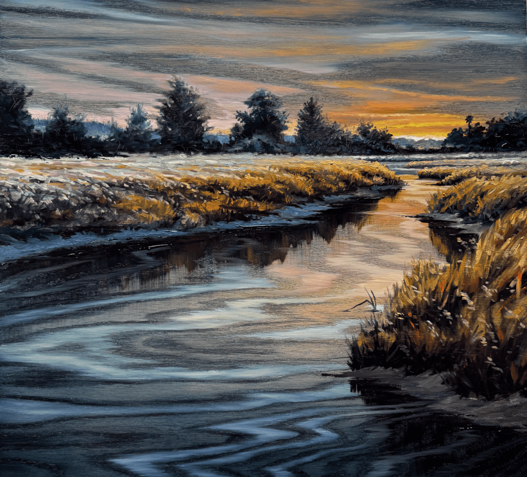 Matt Beyrer Artist Park West | Peace Like a River 18x20