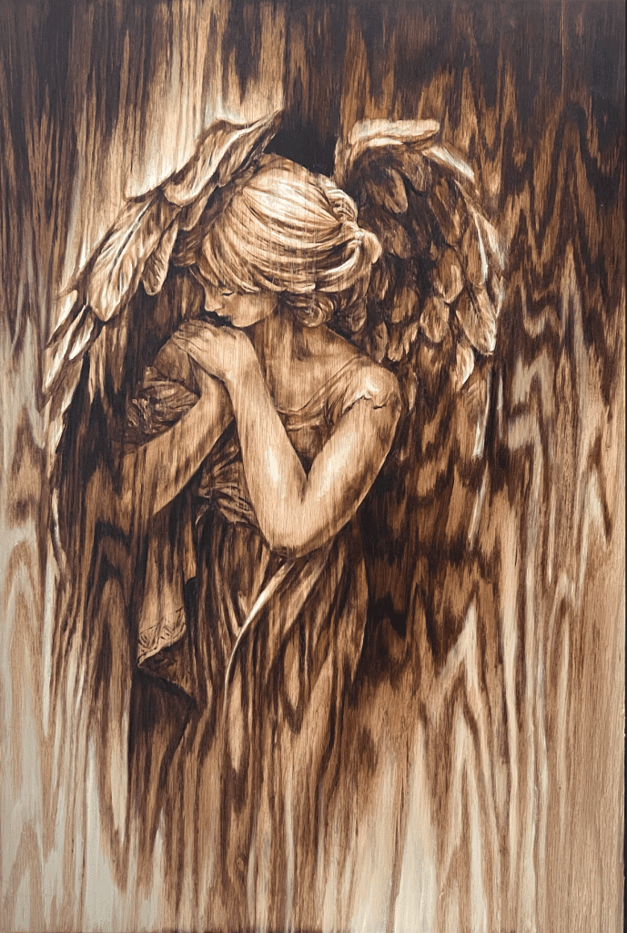 Matt Beyrer Artist Park West | Sacred Whisper 20x30
