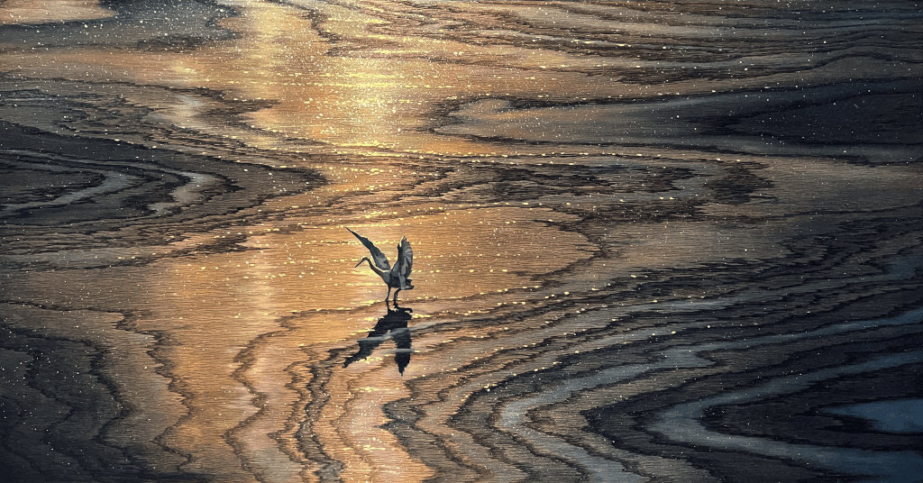 Matt Beyrer Artist Park West | Off he Goes 24x48