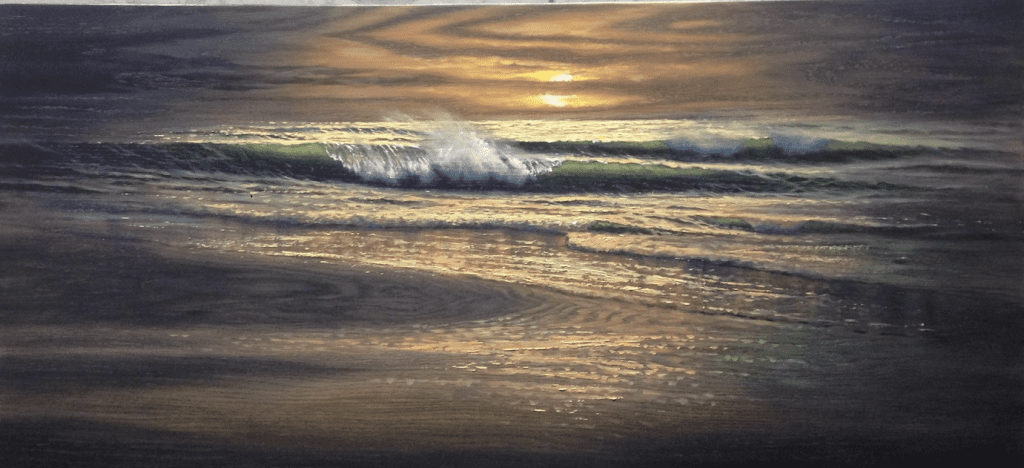 Matt Beyrer Artist Park West | On the Push 24x48
