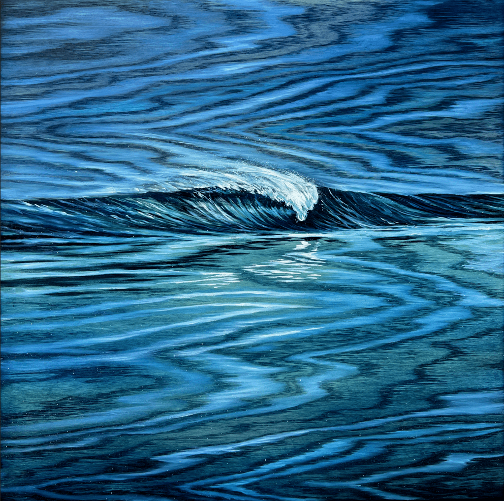 Matt Beyrer Artist Park West | Comes in Waves 24x24