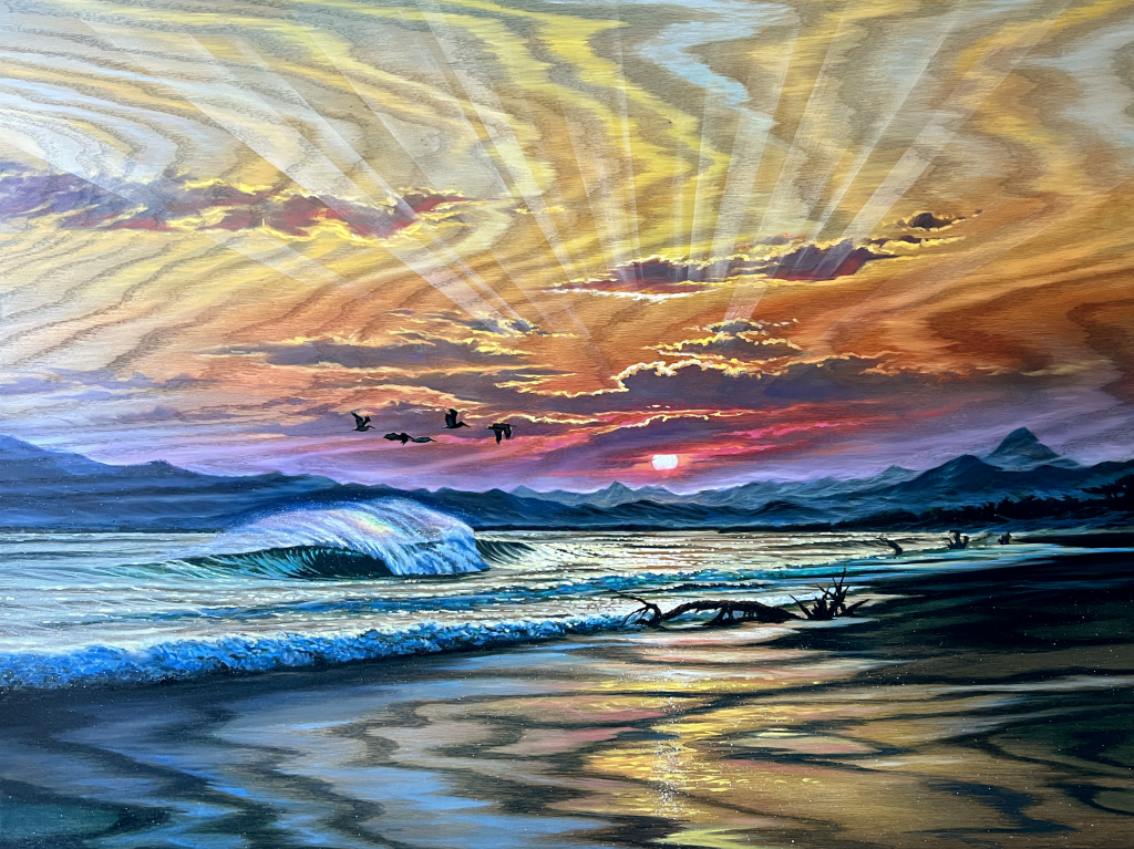 Matt Beyrer Artist Park West | Break of Dawn 30x40