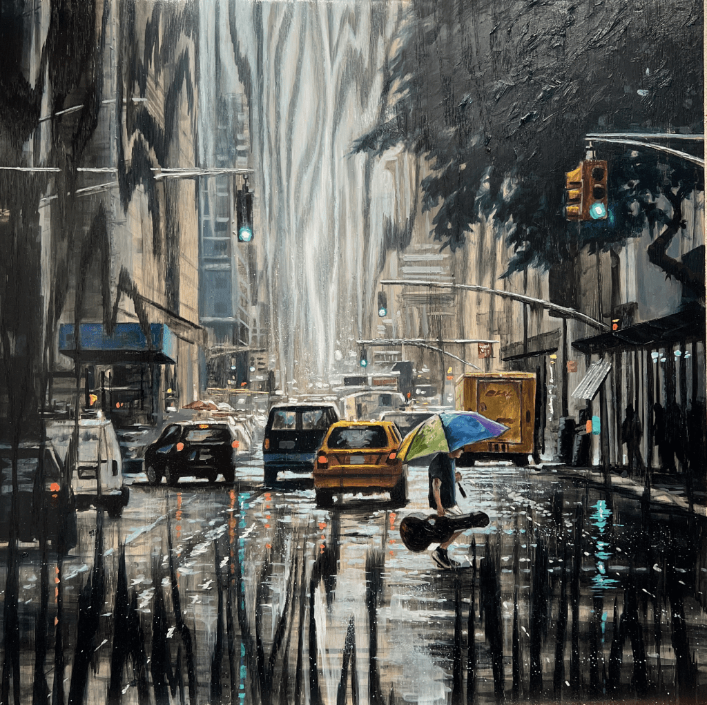 Matt Beyrer Artist Park West | Show Goes On 24x24
