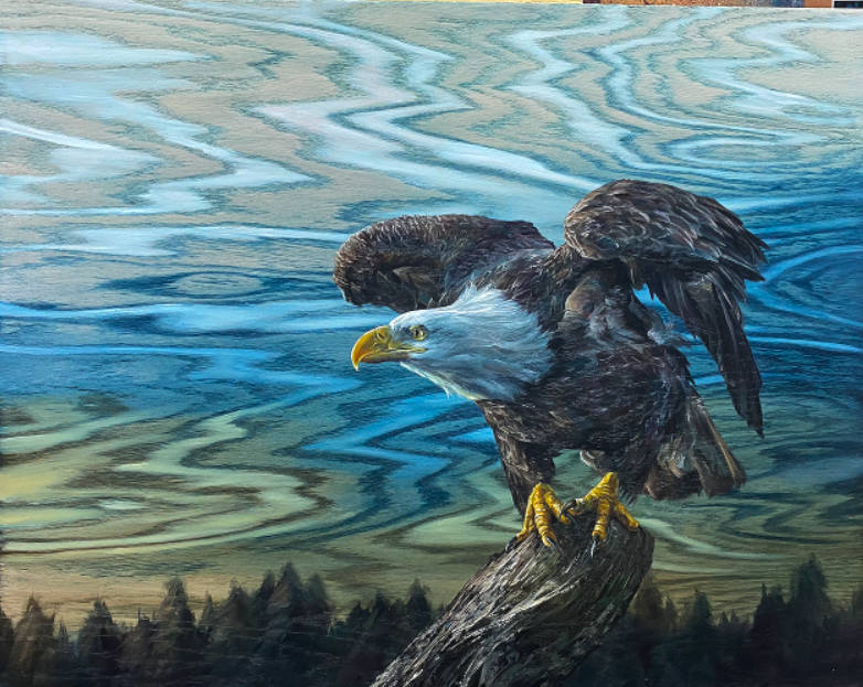 Matt Beyrer Artist Park West | Sky Stalker 24x30