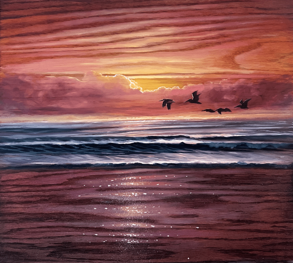 Matt Beyrer Artist Park West | Break of Dawn 18x20