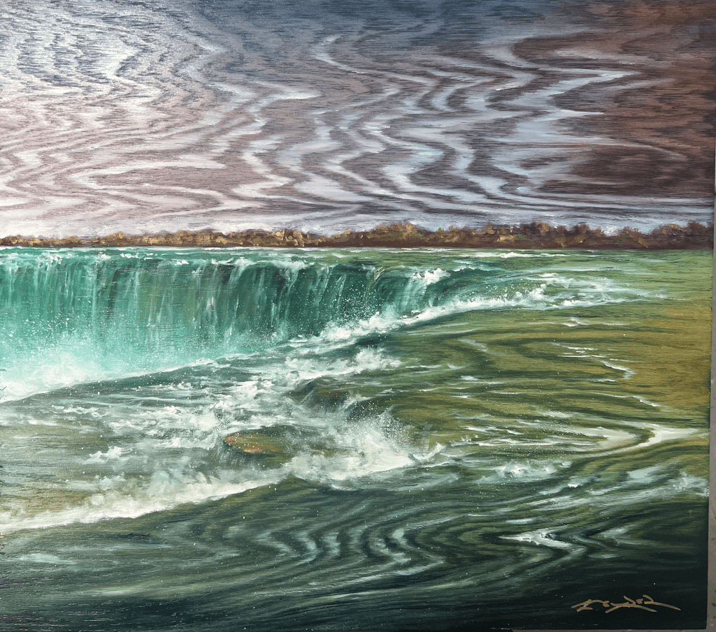 Matt Beyrer Artist Park West | Day Mist 18x20